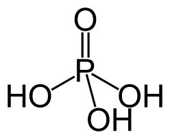 Az élelmiszeriparban is használt foszforsav kémiai felépítése